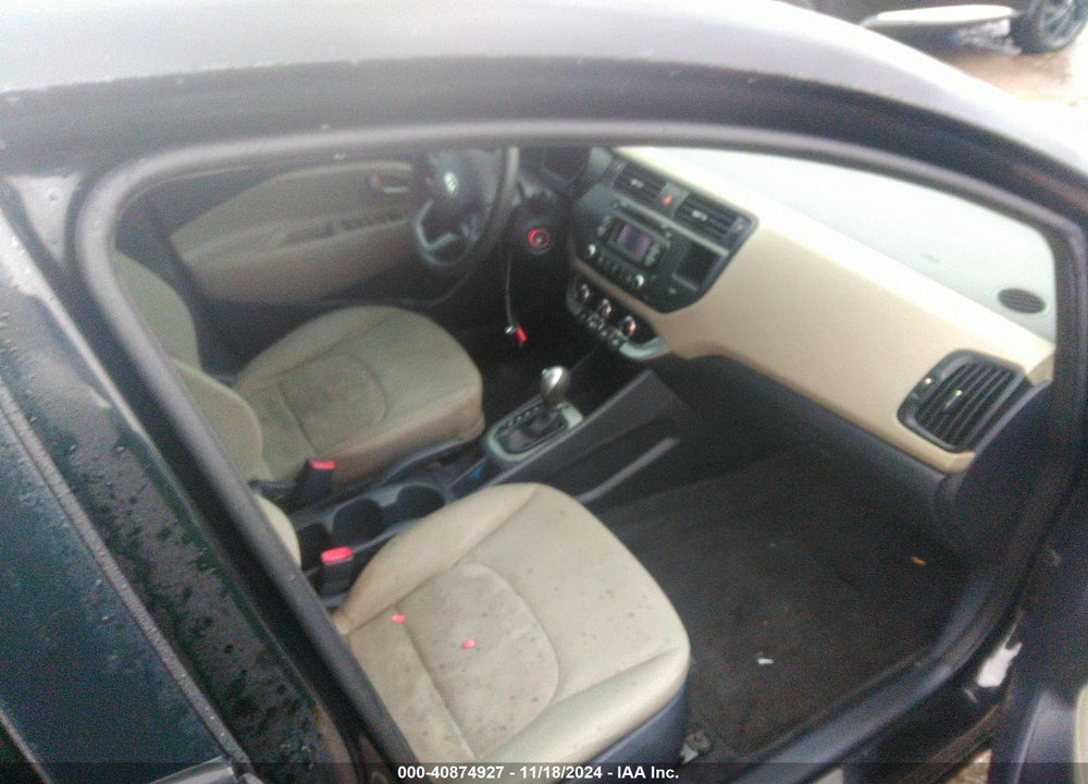 2015 KIA RIO LX VIN: KNADM4A31F6428653