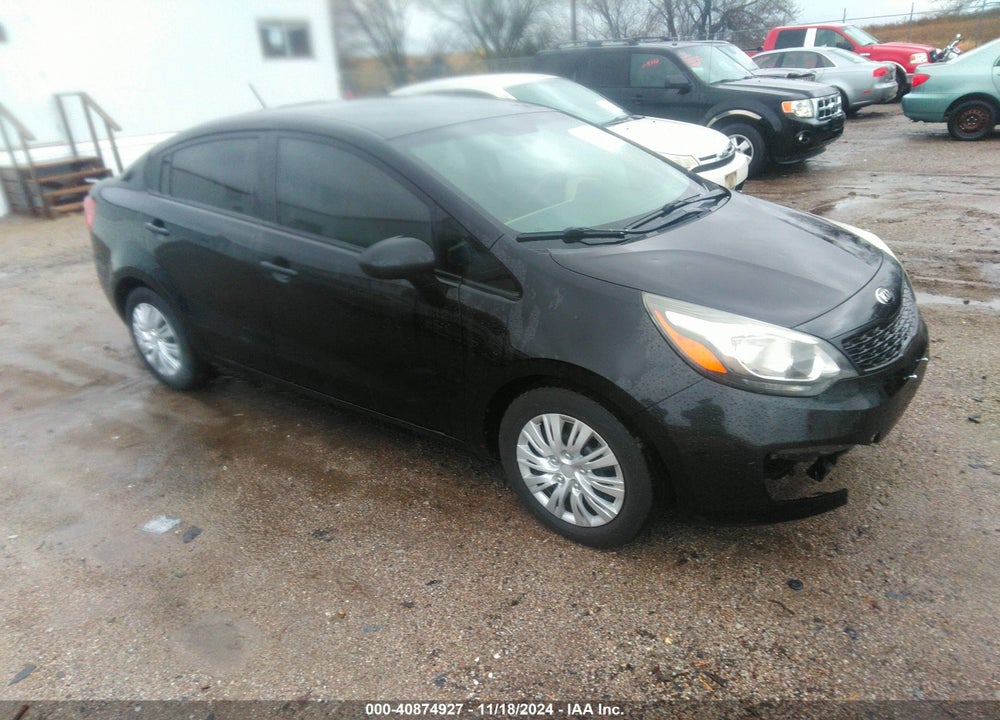2015 KIA RIO LX VIN: KNADM4A31F6428653