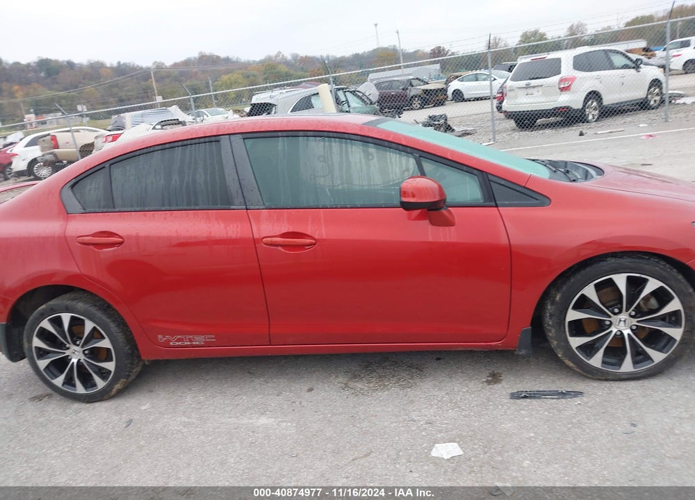 2013 HONDA CIVIC SI VIN: 2HGFB6E56DH704556