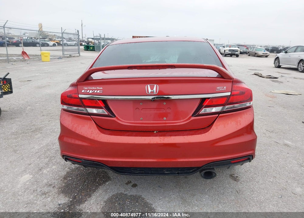 2013 HONDA CIVIC SI VIN: 2HGFB6E56DH704556