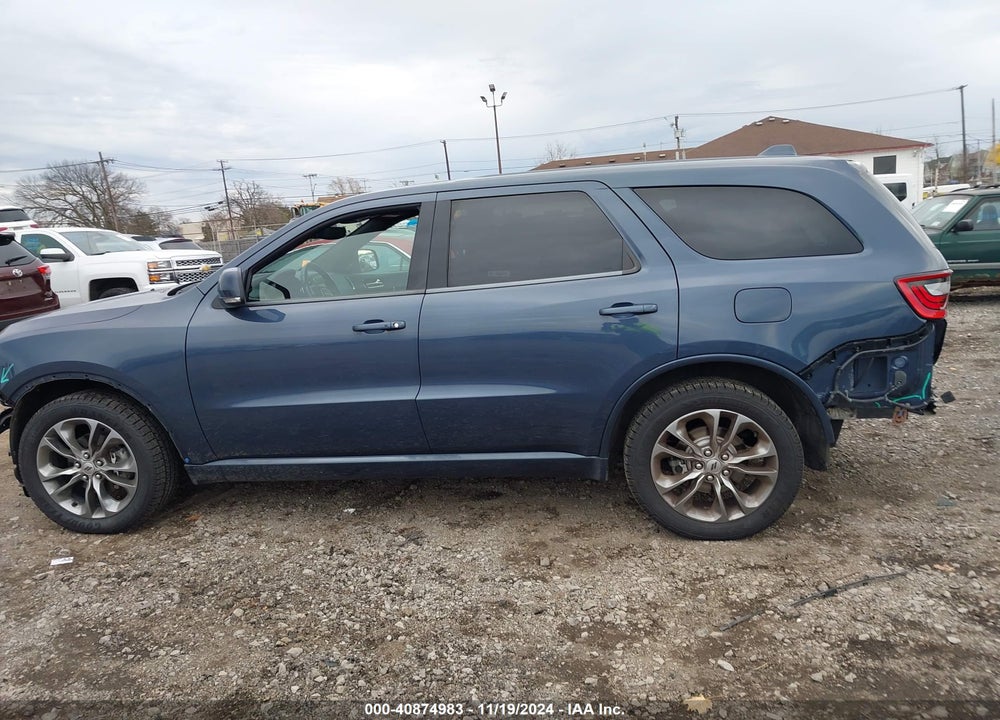 2020 DODGE DURANGO GT VIN: 1C4RDJDG5LC258624