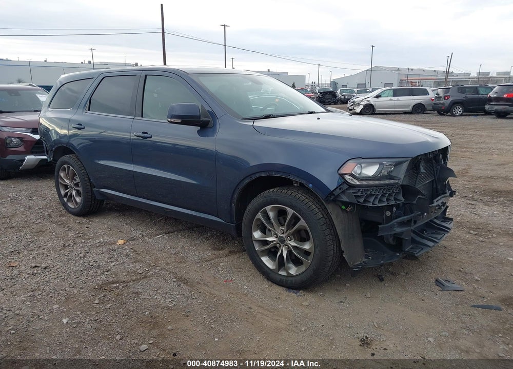 2020 DODGE DURANGO GT VIN: 1C4RDJDG5LC258624
