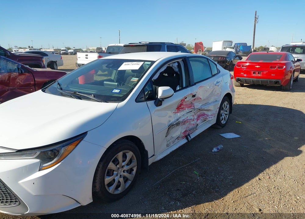 2020 TOYOTA COROLLA LE VIN: JTDEPRAE4LJ012053