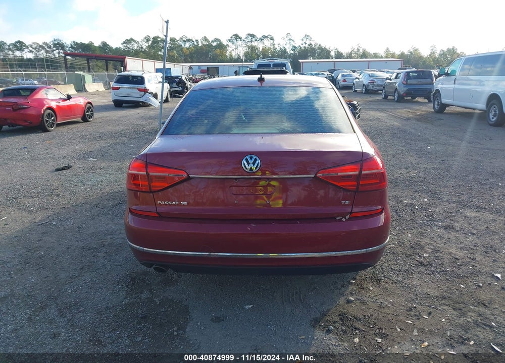2016 VOLKSWAGEN PASSAT 1.8T SE VIN: 1VWBS7A31GC061075