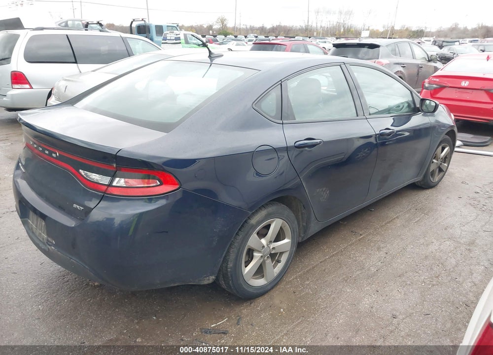 2015 DODGE DART SXT VIN: 1C3CDFBB4FD222470