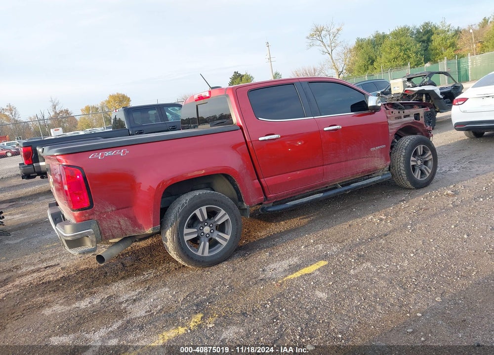 2016 CHEVROLET COLORADO LT VIN: 1GCPTCE1XG1258779