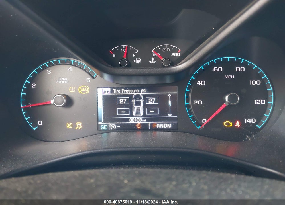 2016 CHEVROLET COLORADO LT VIN: 1GCPTCE1XG1258779