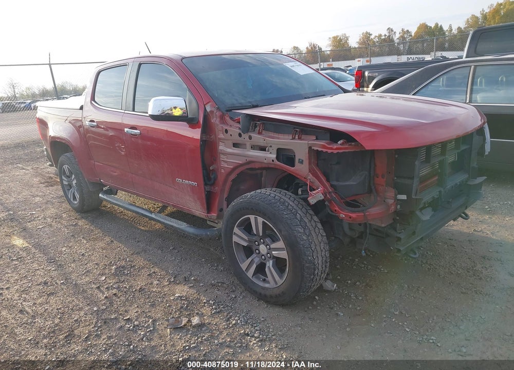 2016 CHEVROLET COLORADO LT VIN: 1GCPTCE1XG1258779