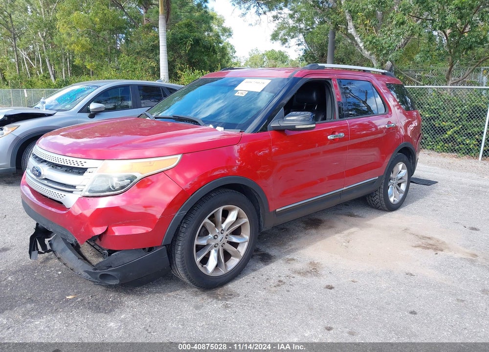 2012 FORD EXPLORER XLT VIN: 1FMHK7D88CGA49167
