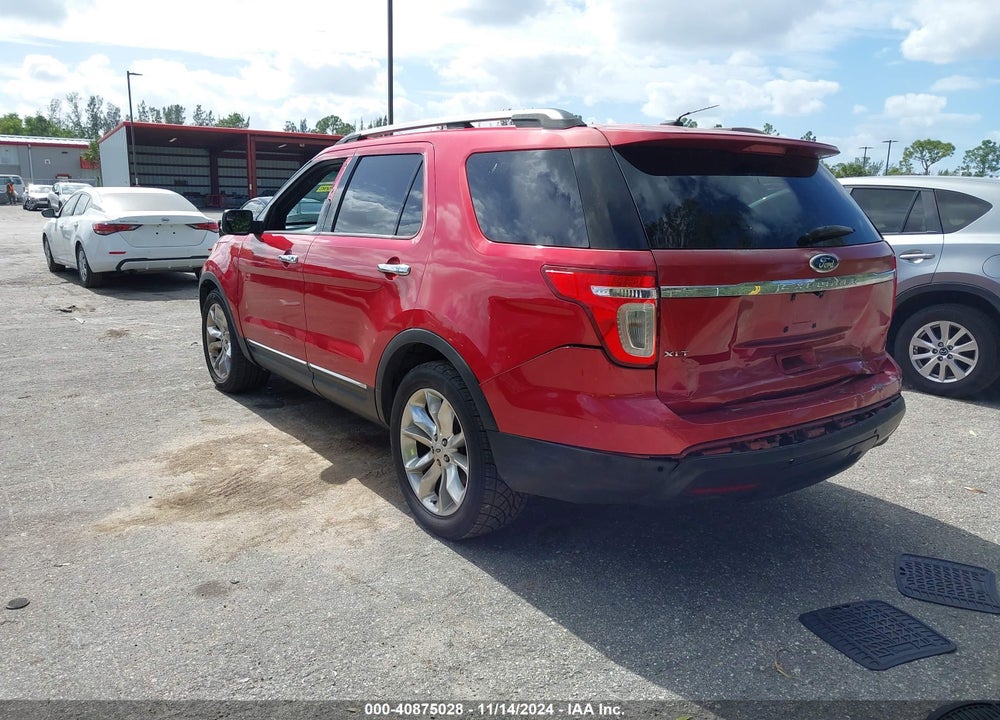 2012 FORD EXPLORER XLT VIN: 1FMHK7D88CGA49167