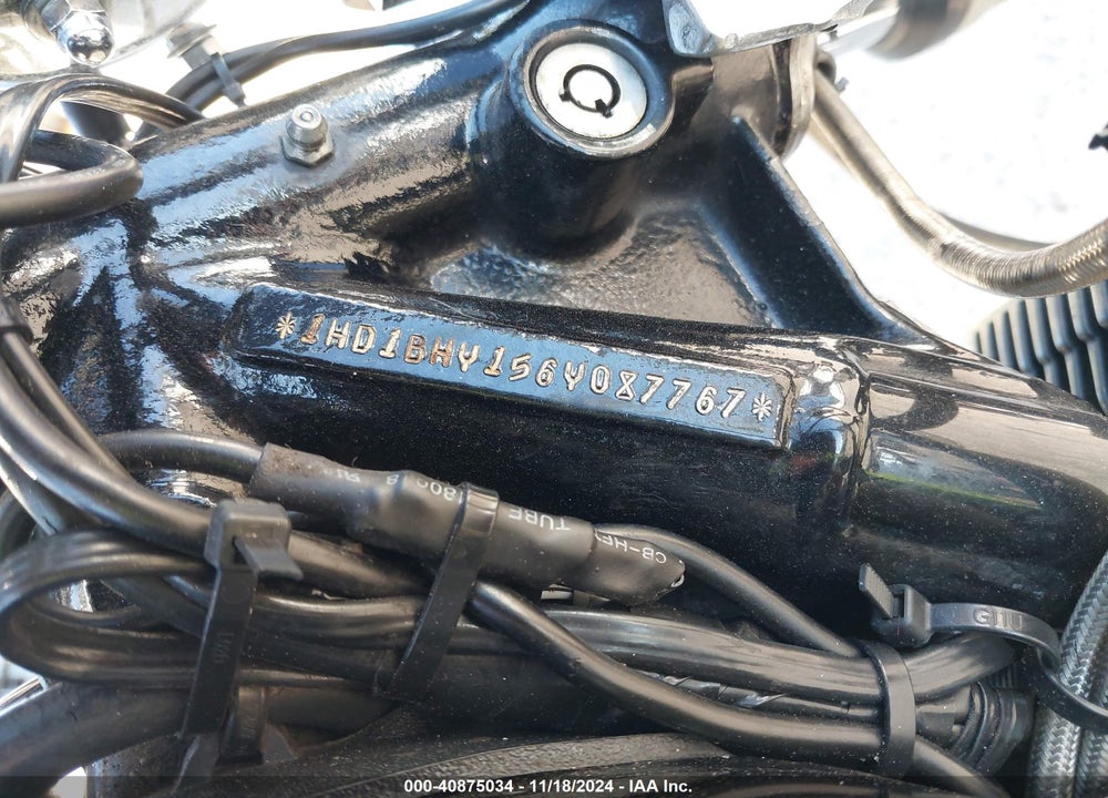 2006 HARLEY-DAVIDSON FXST VIN: 1HD1BHY156Y087767