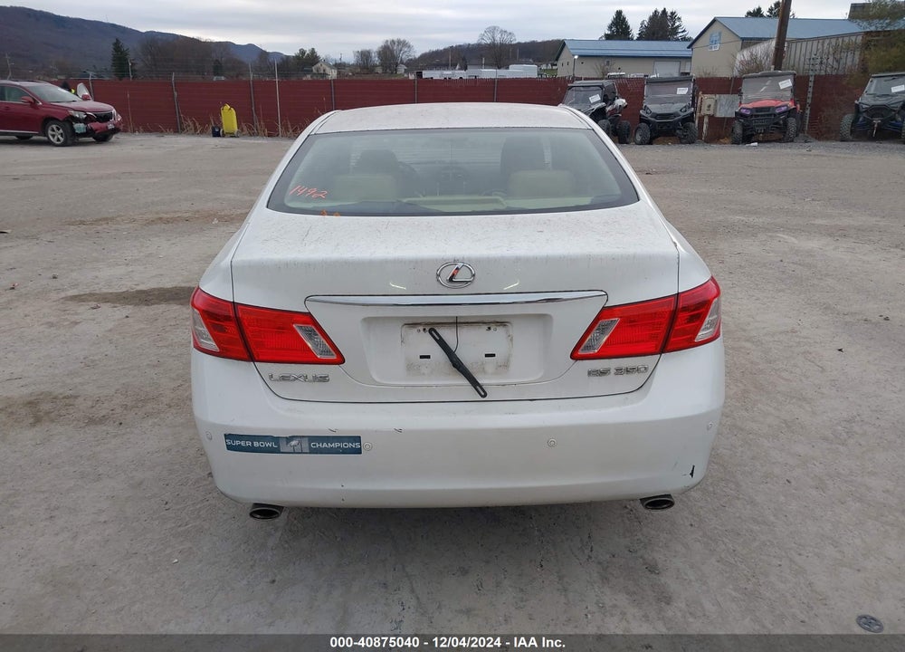 2009 LEXUS ES 350 VIN: JTHBJ46G092281492
