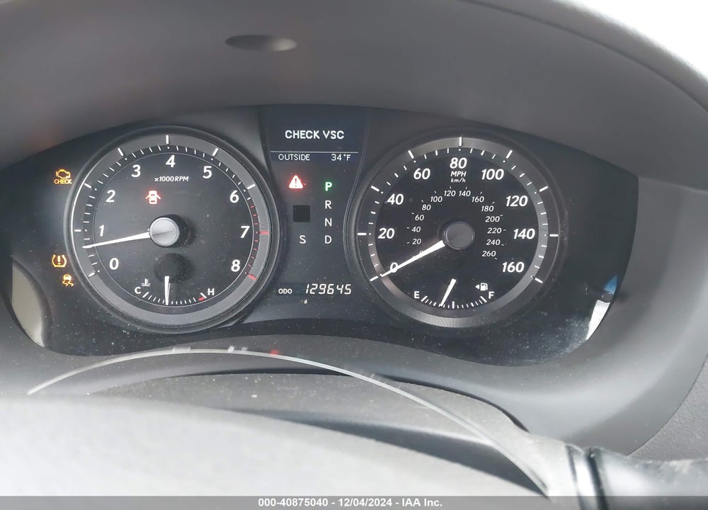 2009 LEXUS ES 350 VIN: JTHBJ46G092281492
