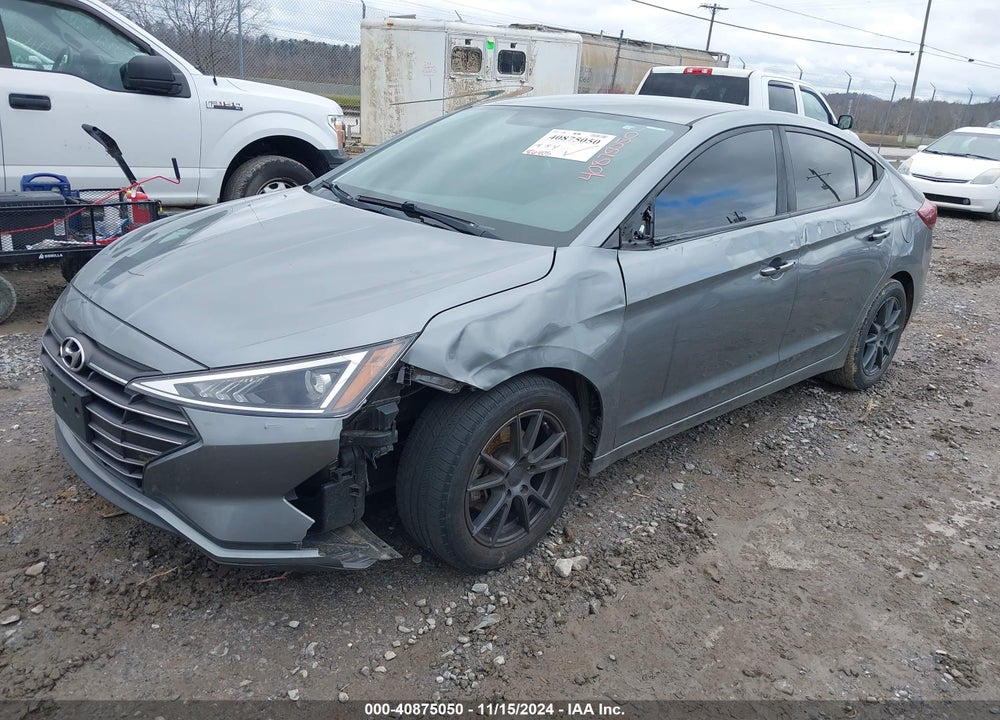 2019 HYUNDAI ELANTRA SE VIN: KMHD74LF0KU806593