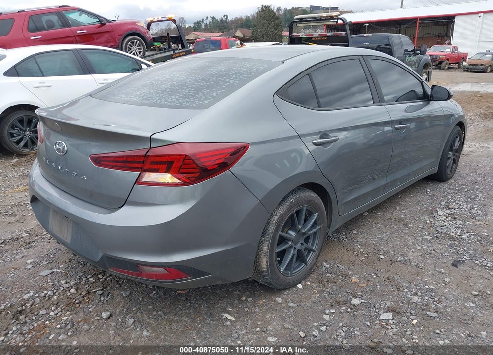 2019 HYUNDAI ELANTRA SE VIN: KMHD74LF0KU806593