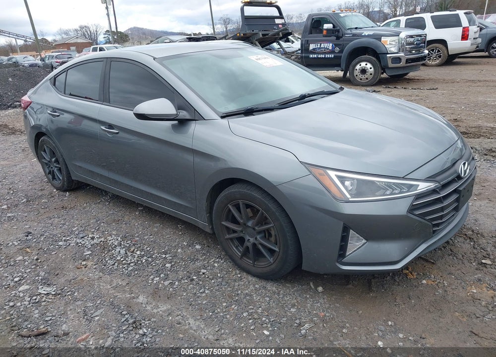 2019 HYUNDAI ELANTRA SE VIN: KMHD74LF0KU806593