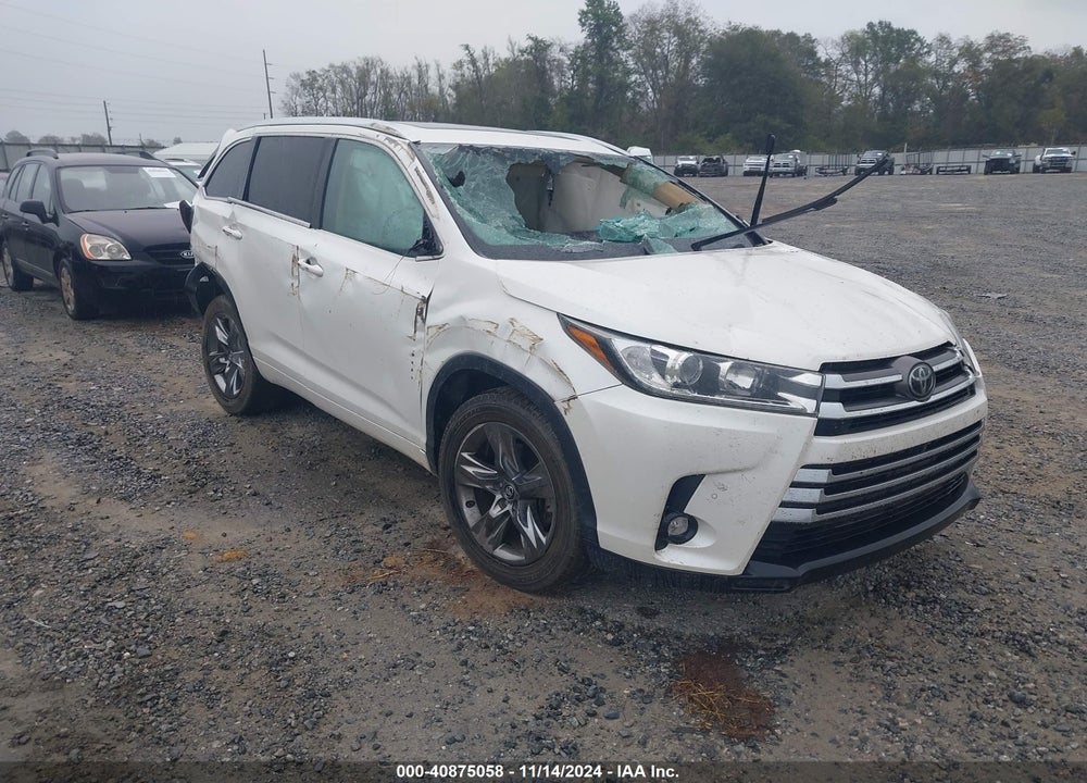 2019 TOYOTA HIGHLANDER LIMITED/PLATINUM VIN: 5TDYZRFH3KS311495