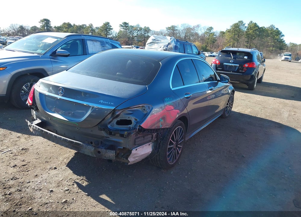 2018 MERCEDES-BENZ C 300 4MATIC VIN: 55SWF4KB6JU238645