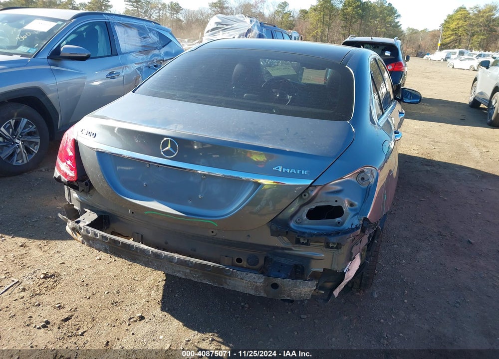 2018 MERCEDES-BENZ C 300 4MATIC VIN: 55SWF4KB6JU238645