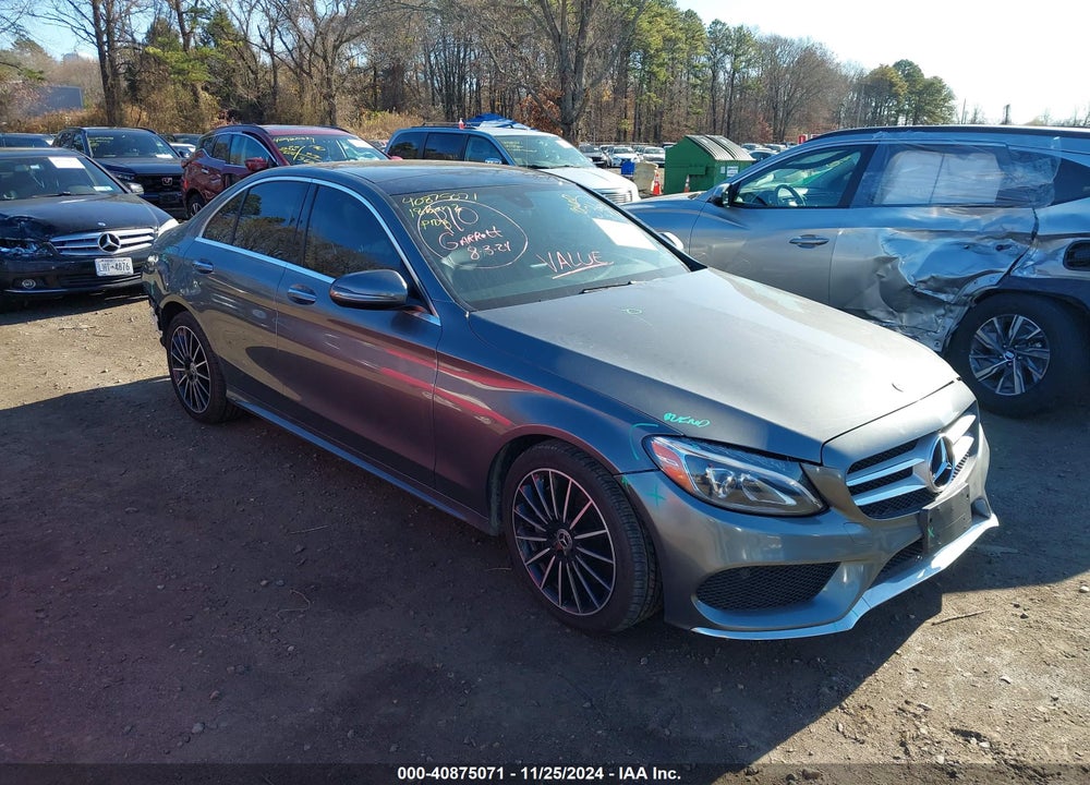 2018 MERCEDES-BENZ C 300 4MATIC VIN: 55SWF4KB6JU238645