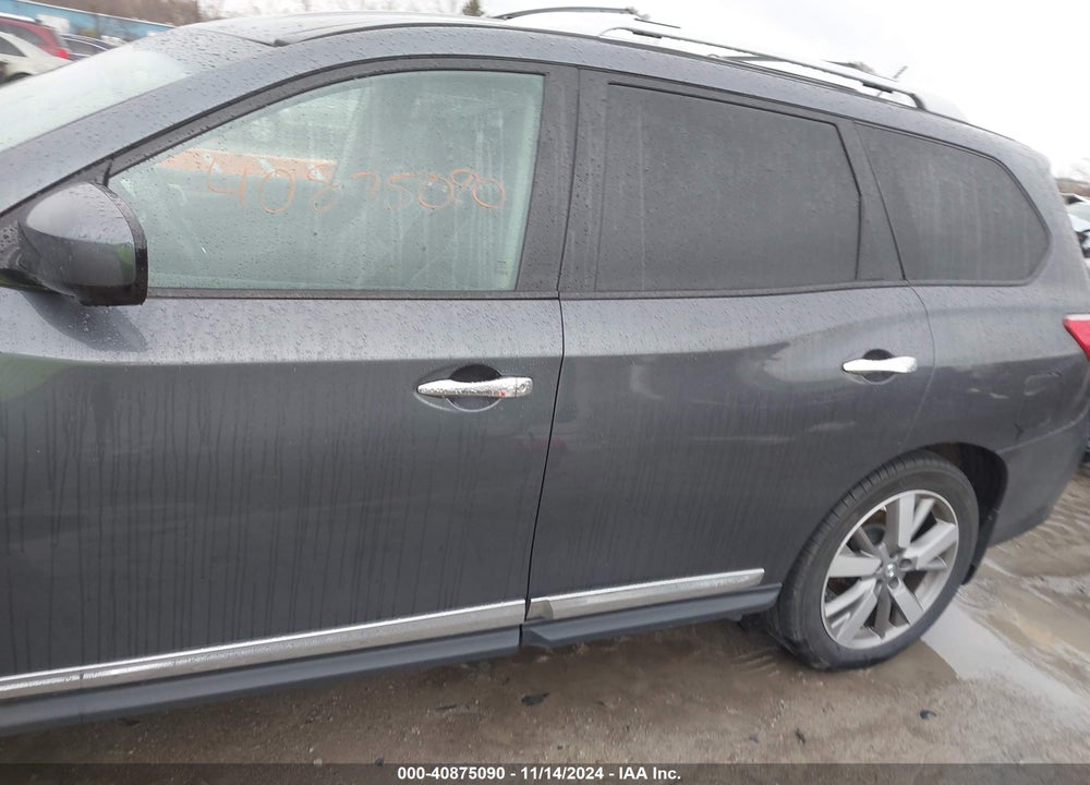 2014 NISSAN PATHFINDER PLATINUM VIN: 5N1AR2MM2EC645866