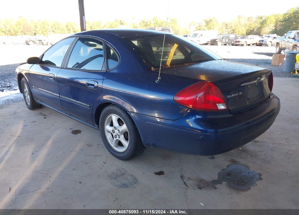2000 FORD TAURUS SE VIN: 1FAFP53U4YA134846
