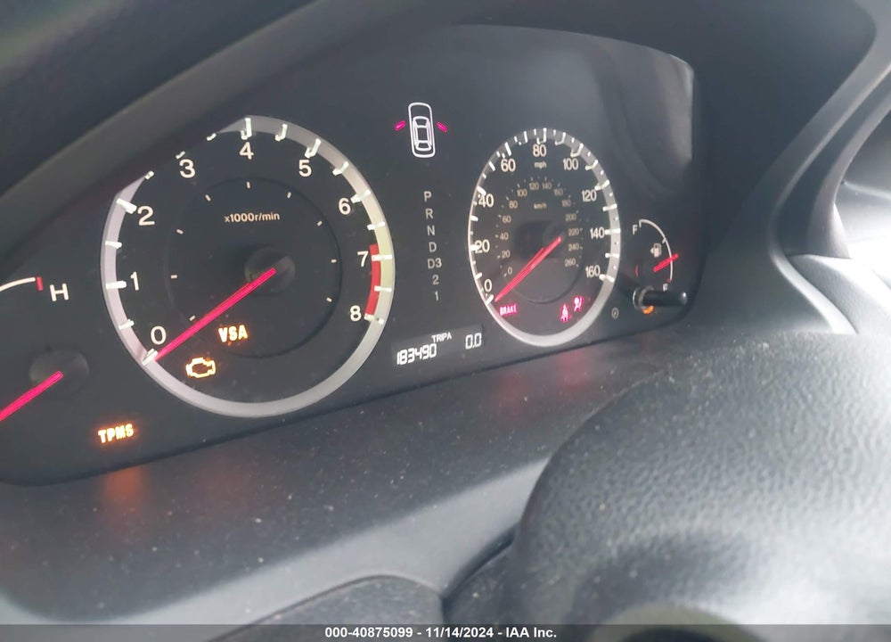 2009 HONDA ACCORD 2.4 LX VIN: 1HGCP26369A075011
