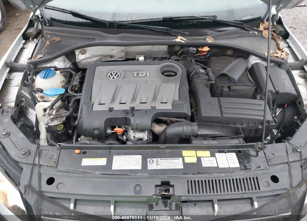 2012 VOLKSWAGEN PASSAT 2.0L TDI SEL PREMIUM VIN: 1VWCN7A37CC003994