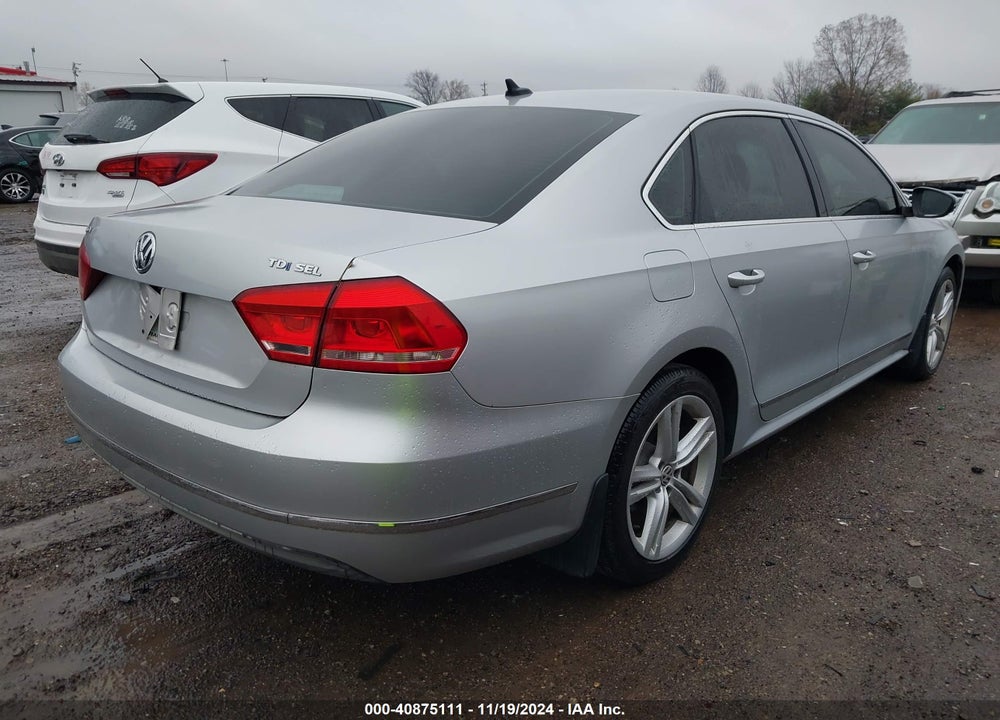 2012 VOLKSWAGEN PASSAT 2.0L TDI SEL PREMIUM VIN: 1VWCN7A37CC003994