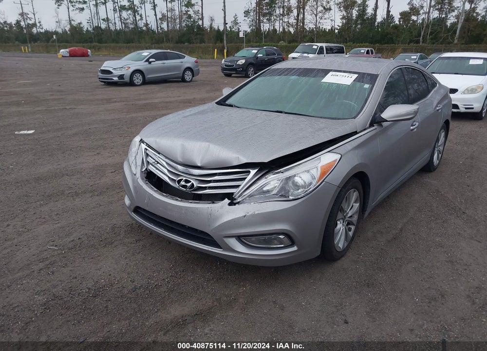 2012 HYUNDAI AZERA VIN: KMHFG4JG8CA121233