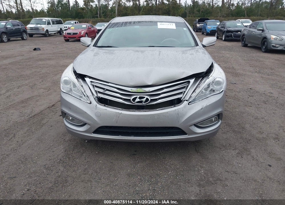 2012 HYUNDAI AZERA VIN: KMHFG4JG8CA121233