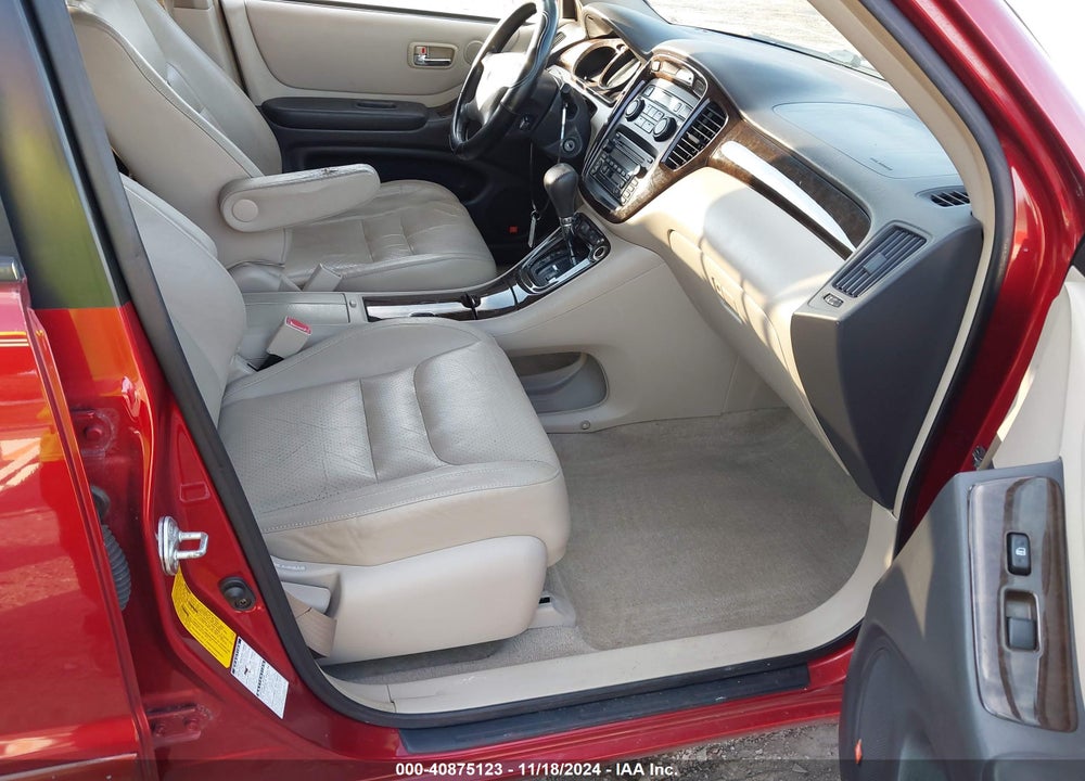 2003 TOYOTA HIGHLANDER LIMITED V6 VIN: JTEHF21A430103930