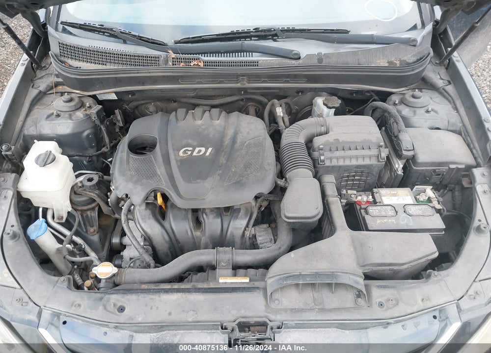 2011 HYUNDAI SONATA GLS VIN: 5NPEB4AC6BH002650