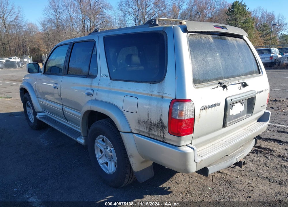 2000 TOYOTA 4RUNNER LIMITED V6 VIN: JT3HN87R3Y0300591