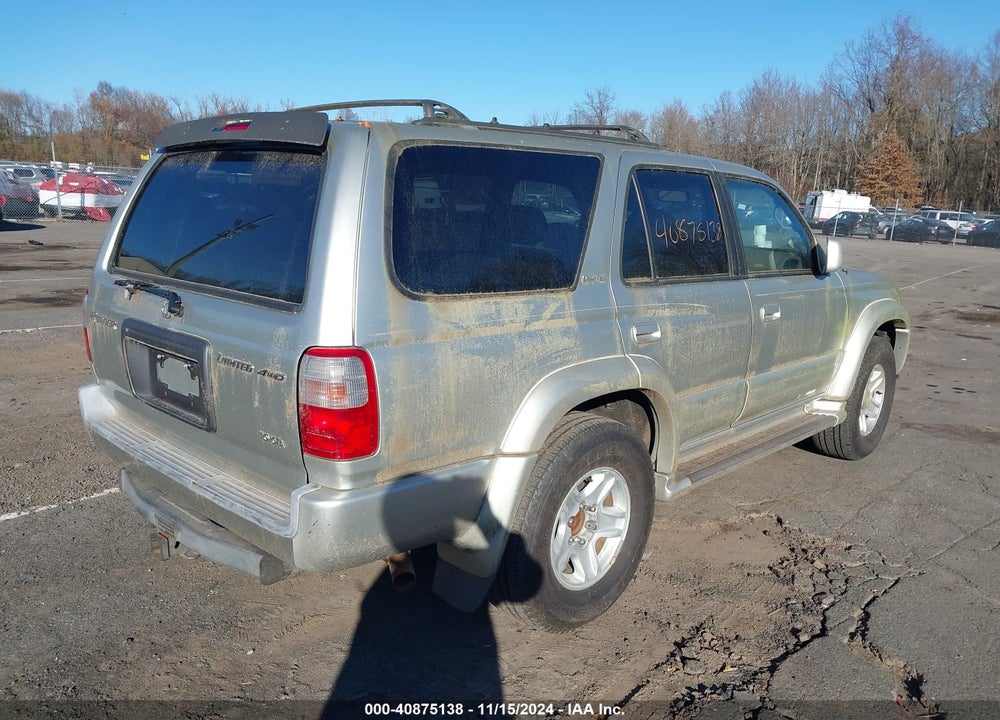 2000 TOYOTA 4RUNNER LIMITED V6 VIN: JT3HN87R3Y0300591