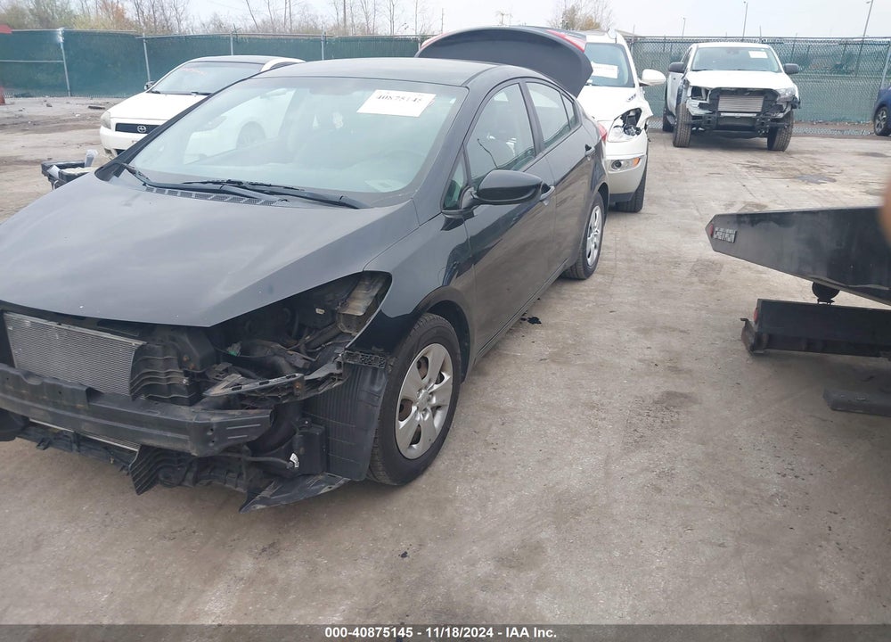 2015 KIA FORTE LX VIN: KNAFK4A64F5272087