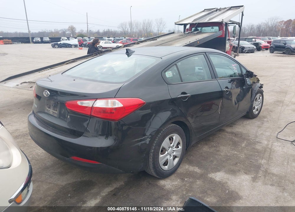 2015 KIA FORTE LX VIN: KNAFK4A64F5272087