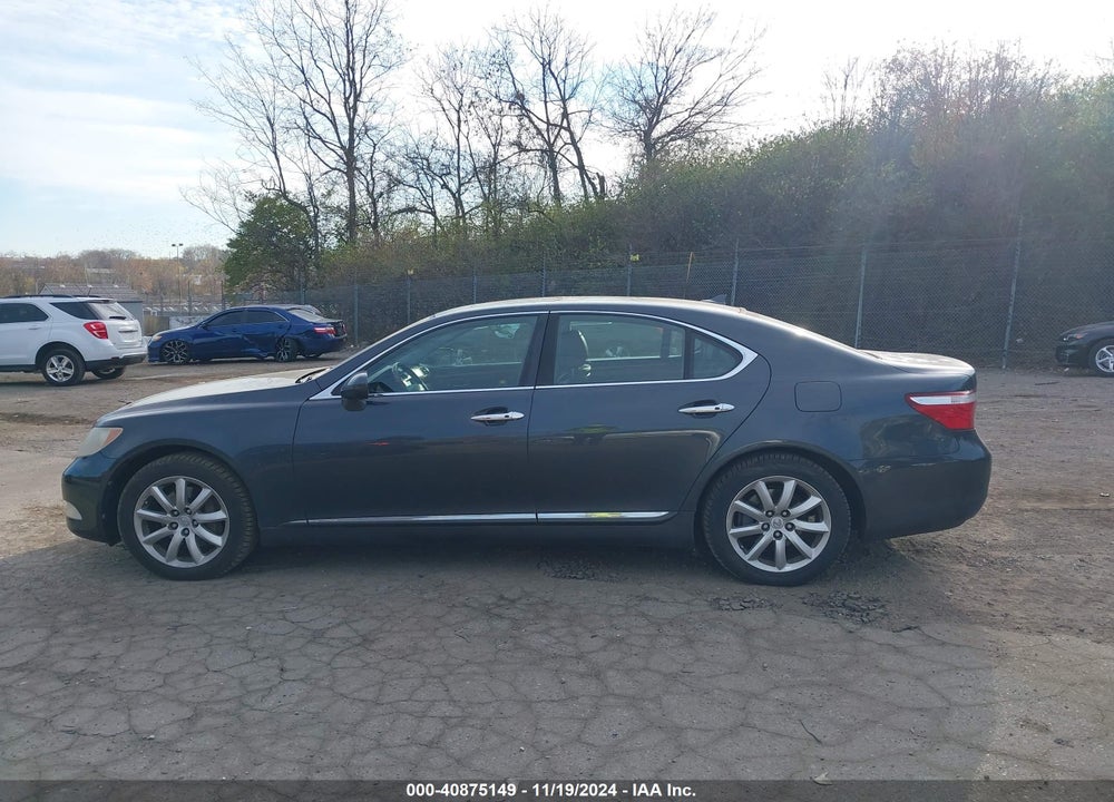 2007 LEXUS LS 460 VIN: JTHBL46F275002895