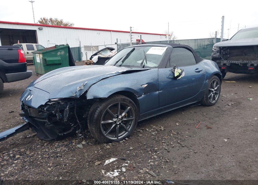 2017 MAZDA MX-5 MIATA GRAND TOURING VIN: JM1NDAD74H0124131