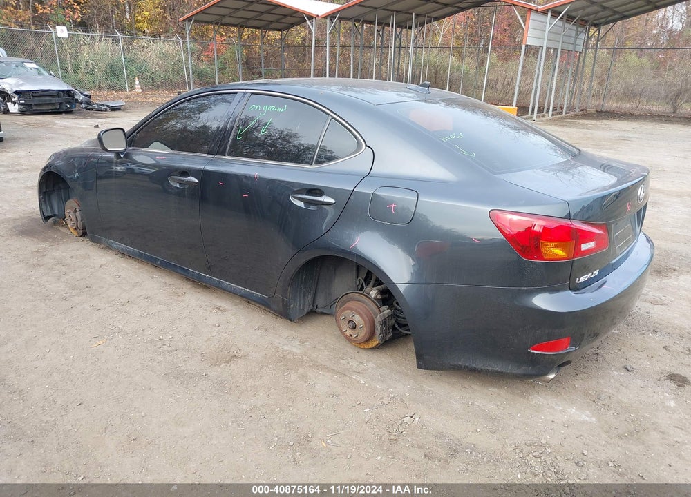2007 LEXUS IS 250 VIN: JTHCK262172012988