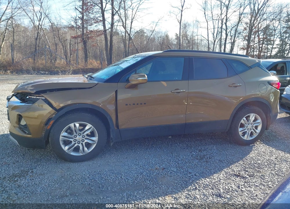2019 CHEVROLET BLAZER VIN: 3GNKBGRS8KS695301