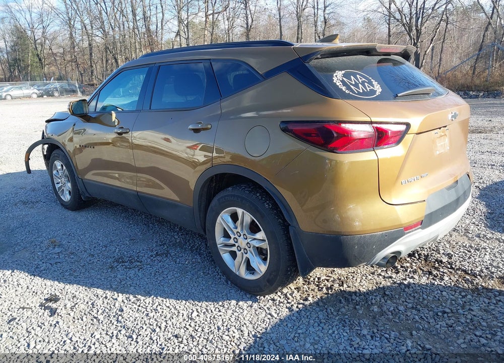 2019 CHEVROLET BLAZER VIN: 3GNKBGRS8KS695301