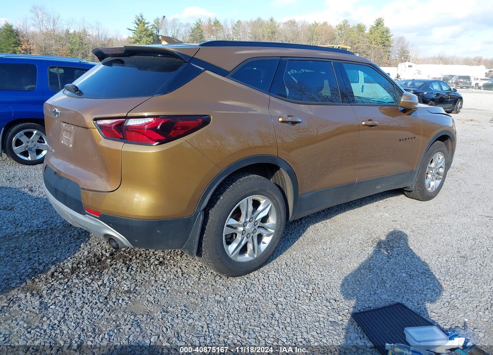 2019 CHEVROLET BLAZER VIN: 3GNKBGRS8KS695301