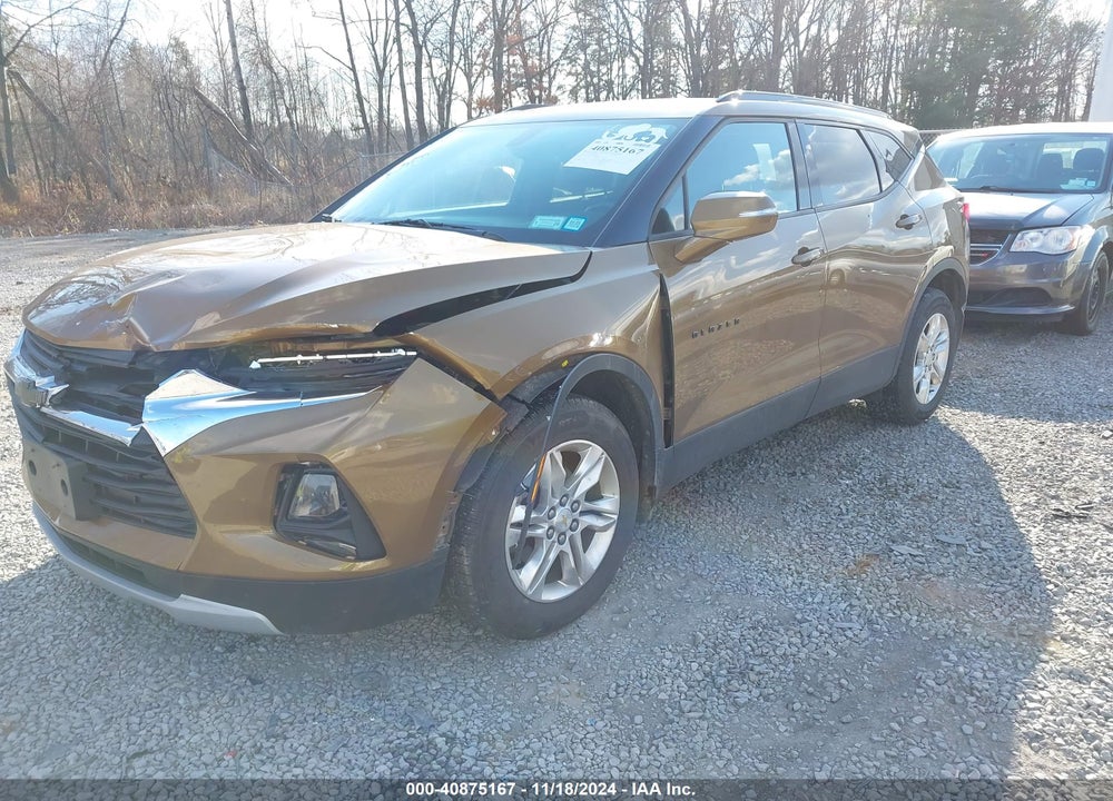 2019 CHEVROLET BLAZER VIN: 3GNKBGRS8KS695301