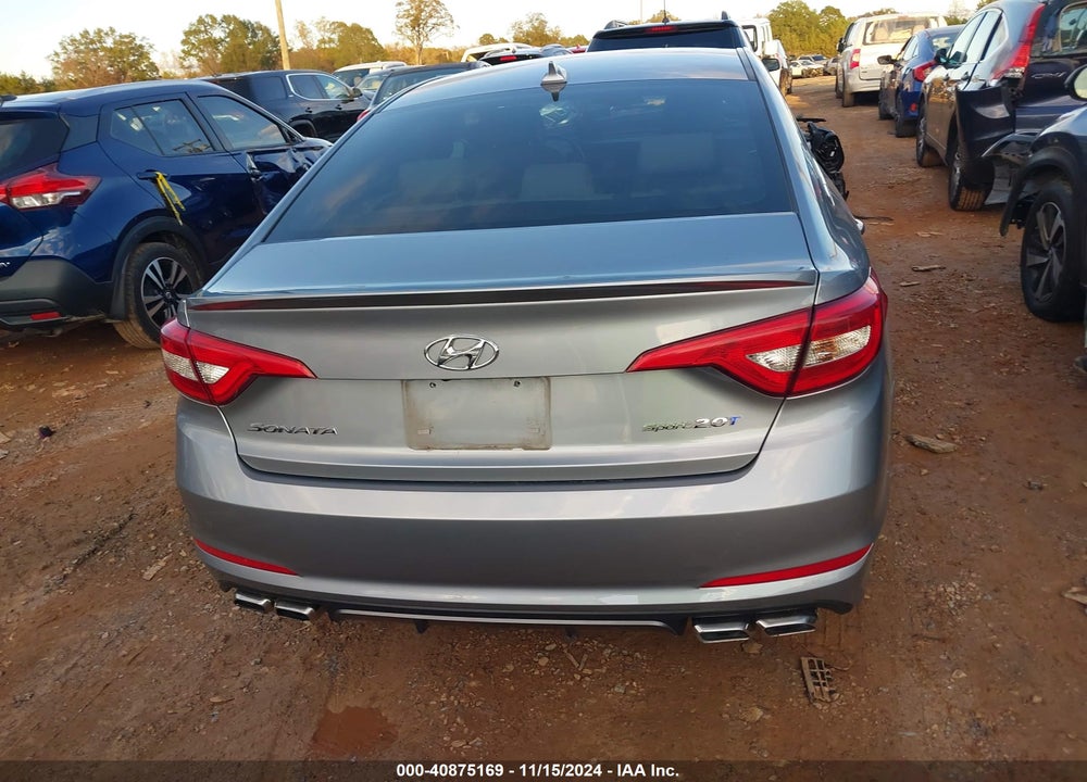 2017 HYUNDAI SONATA SPORT 2.0T VIN: 5NPE34ABXHH521956