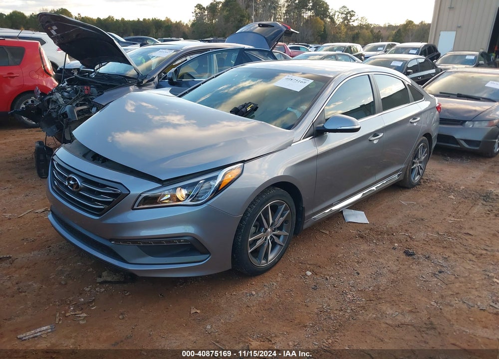 2017 HYUNDAI SONATA SPORT 2.0T VIN: 5NPE34ABXHH521956