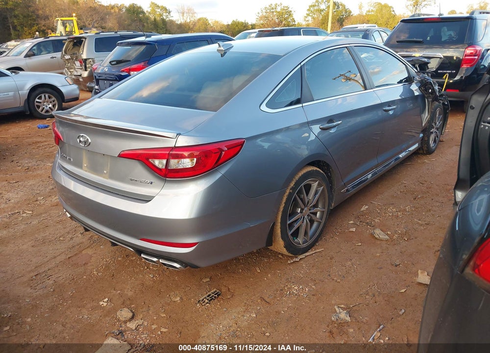 2017 HYUNDAI SONATA SPORT 2.0T VIN: 5NPE34ABXHH521956