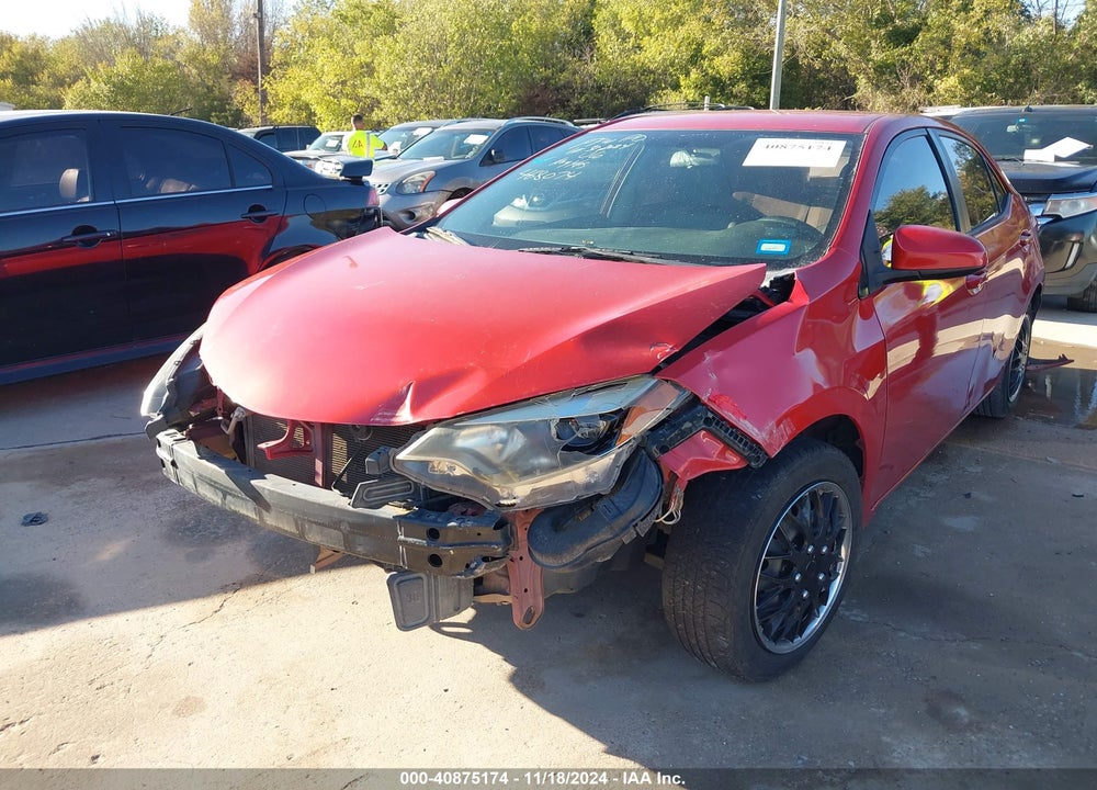 2014 TOYOTA COROLLA LE VIN: 5YFBURHE2EP035928