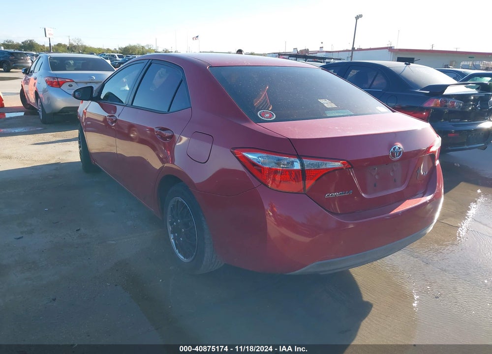 2014 TOYOTA COROLLA LE VIN: 5YFBURHE2EP035928