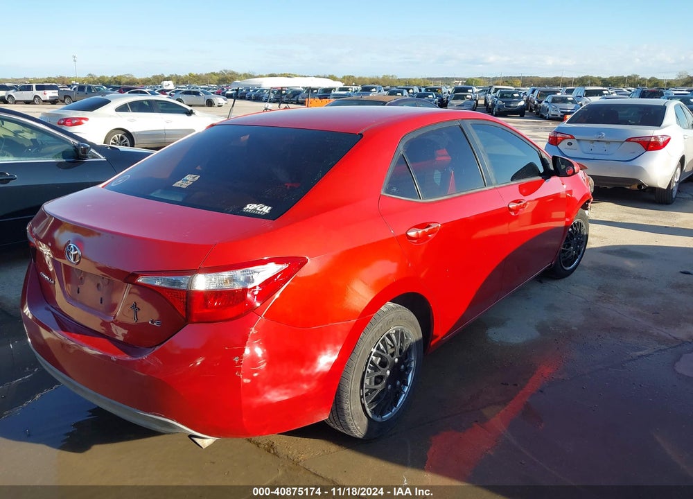 2014 TOYOTA COROLLA LE VIN: 5YFBURHE2EP035928